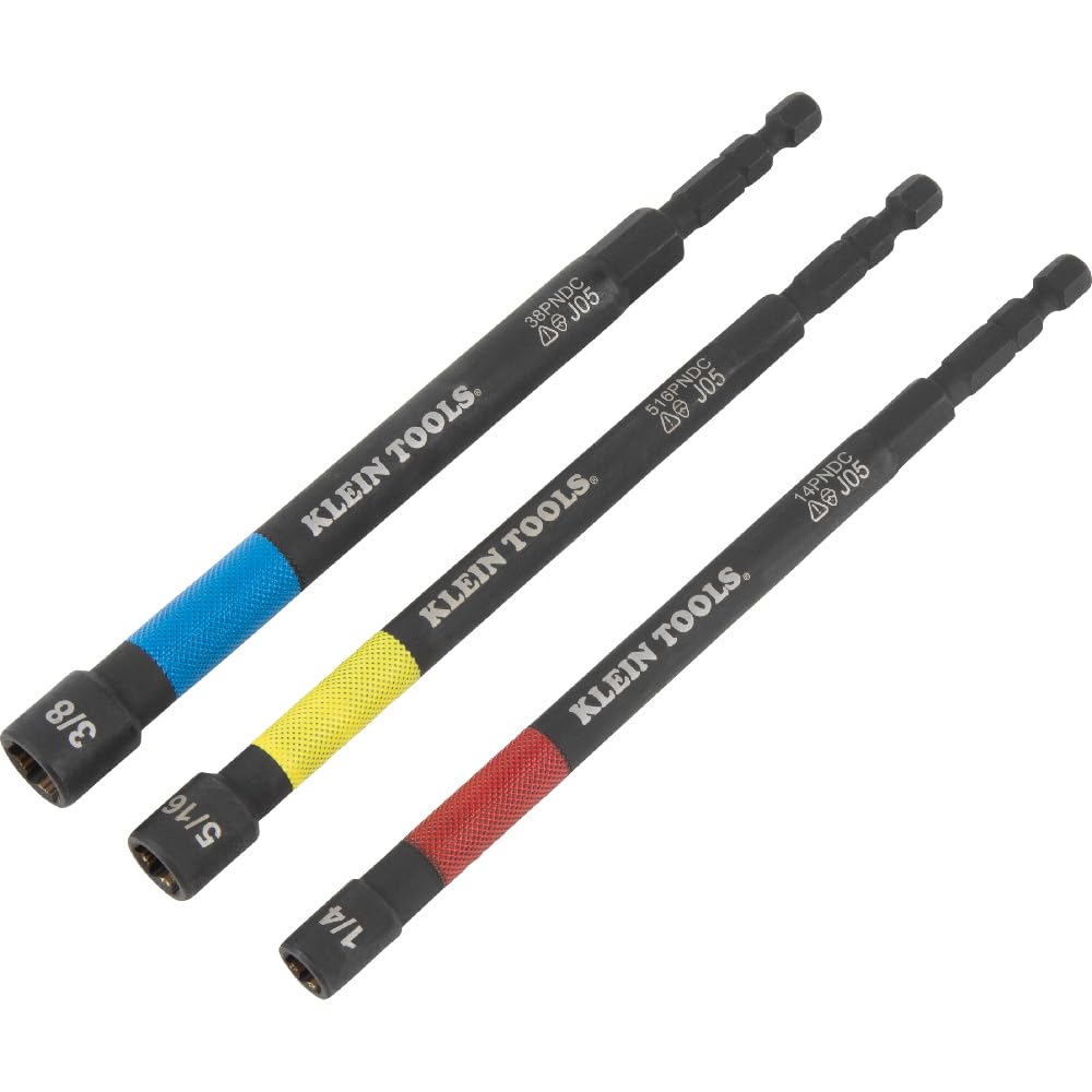 Klein Tools 65411PK3 durable finish protects against corrosion for longer life.