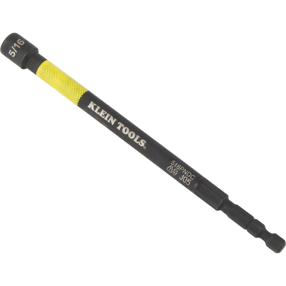 Klein Tools 65411PK3 rare-earth magnets securely hold fasteners during driving.