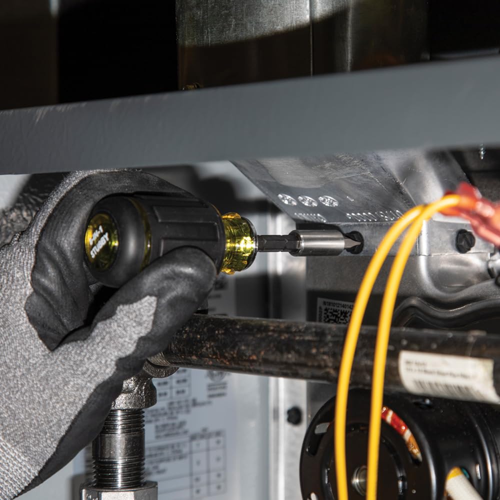 Klein Tools 72-tooth gear head enables precise turning