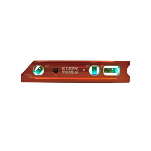 Klein Tools 935RBLT secure magnet track reduces magnet loss risk.