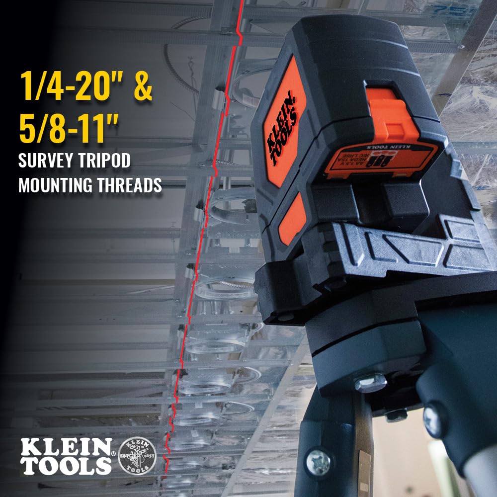 Klein Tools 93LCLS IP54-rated durable body withstands jobsite conditions