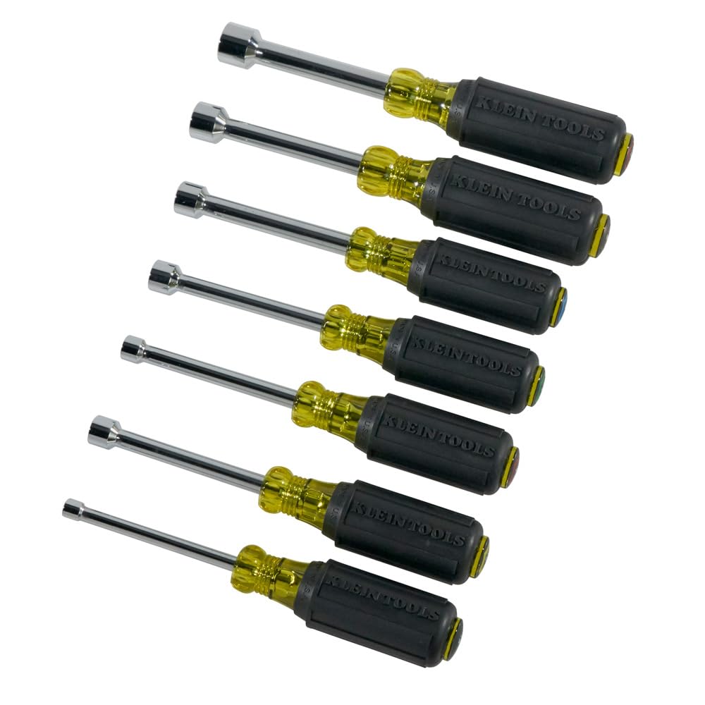 Klein Tools chrome-plated shafts resist corrosion for lasting performance.