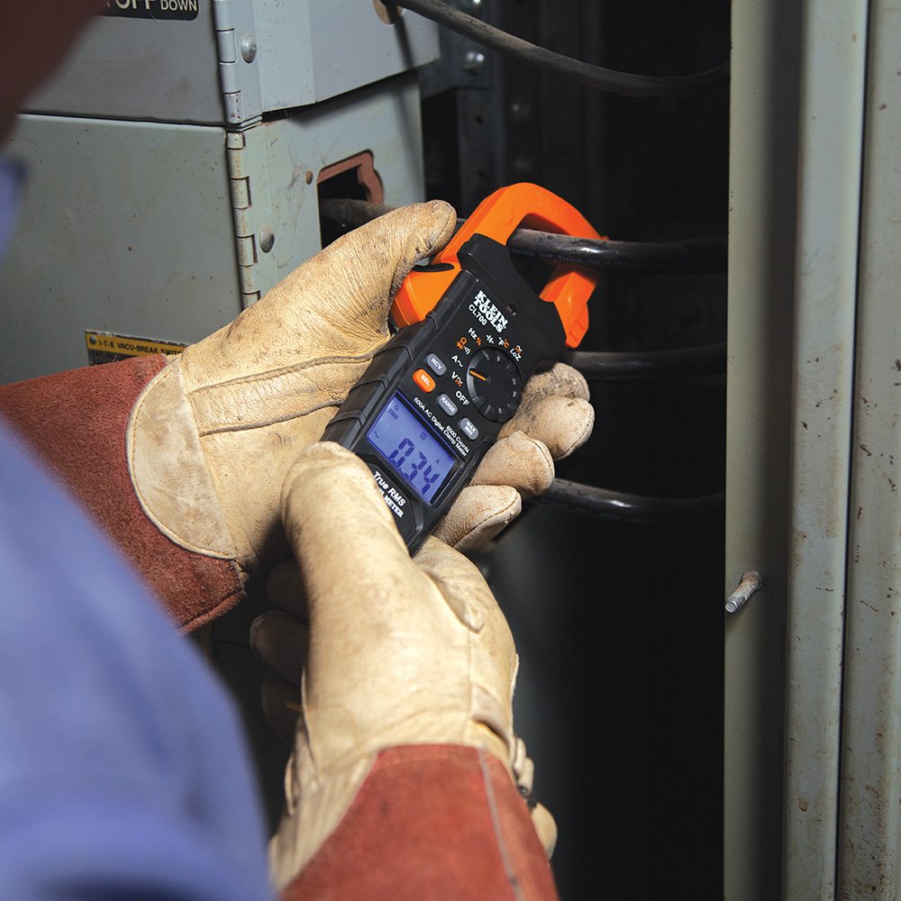 Klein Tools CL700 LoZ mode identifies stray voltages for safer inspections