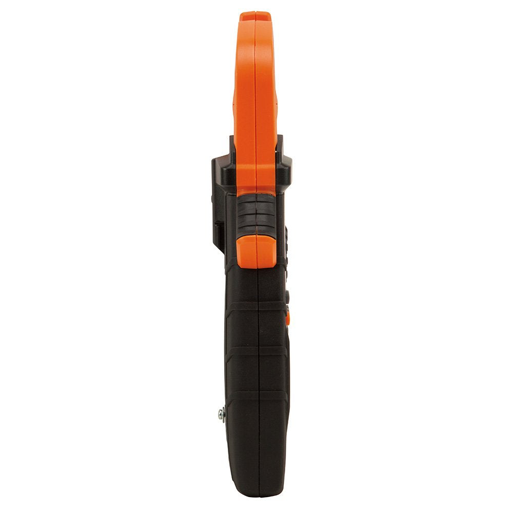 Klein Tools CL700 includes test leads and safety caps for testing