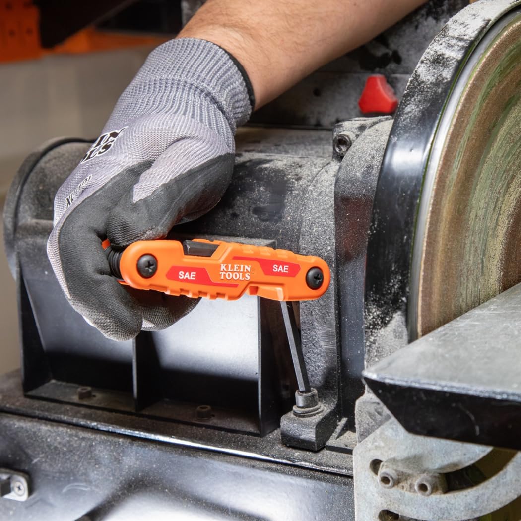 Klein Tools color-coded hex keys improve quick size identification