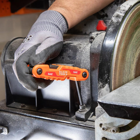 Klein Tools color-coded hex keys improve quick size identification