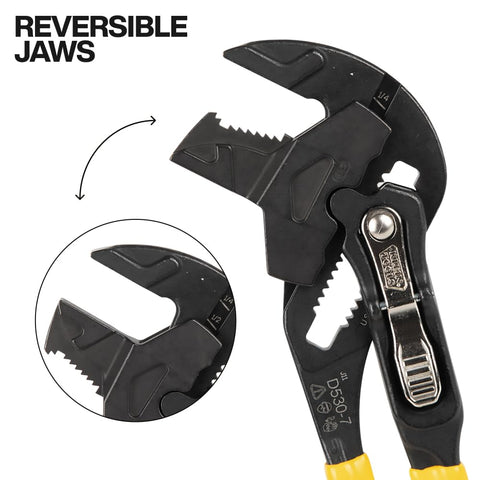 Klein Tools D53003KIT thumb lever adjustment for quick jaw changes