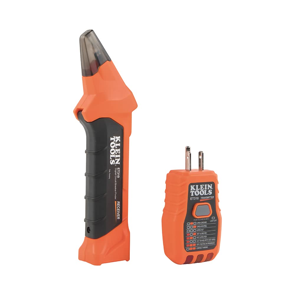 Klein Tools ET310 supports 90-120V AC systems for versatile installations.