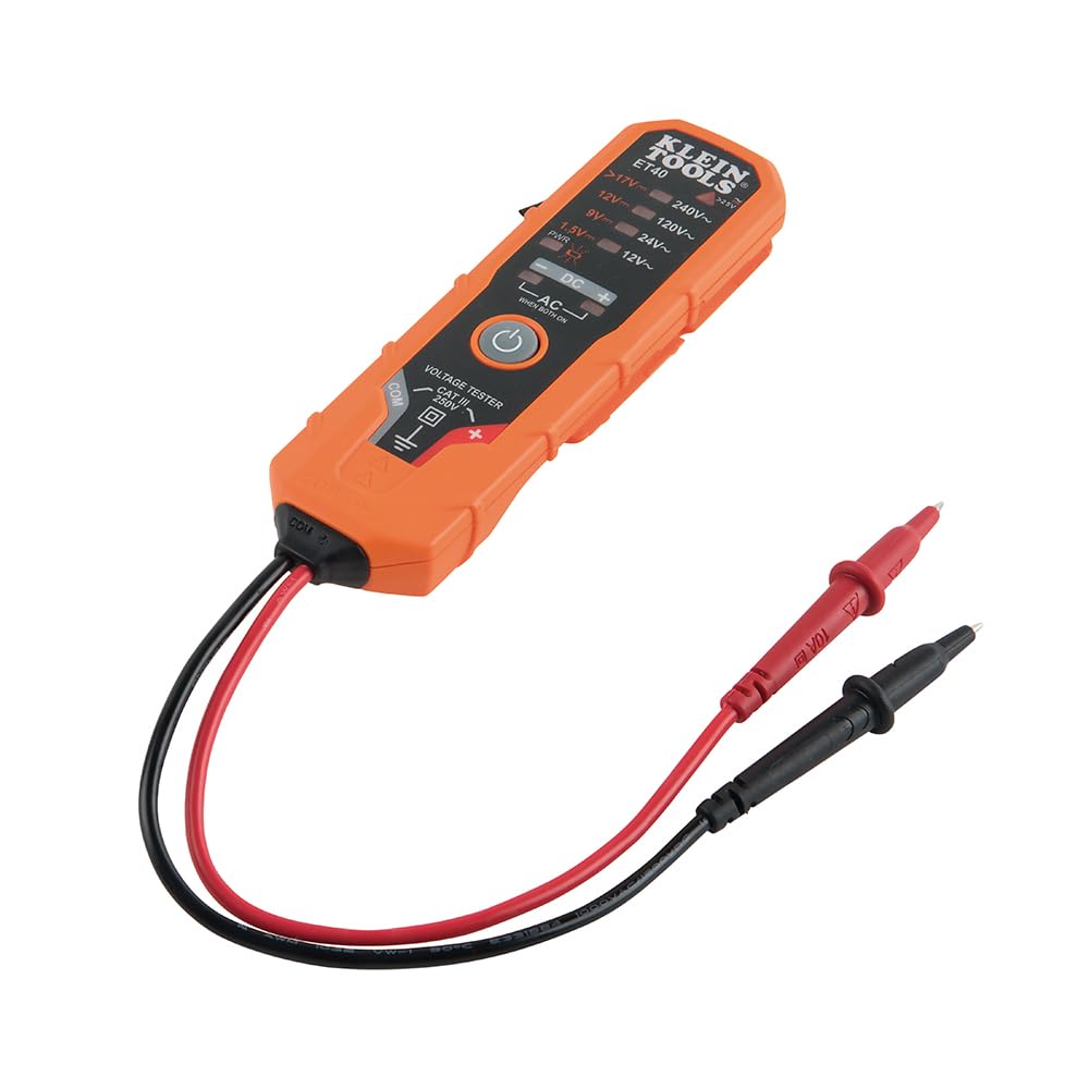 Klein Tools ET40 IP41 protection resists dust and water on site.