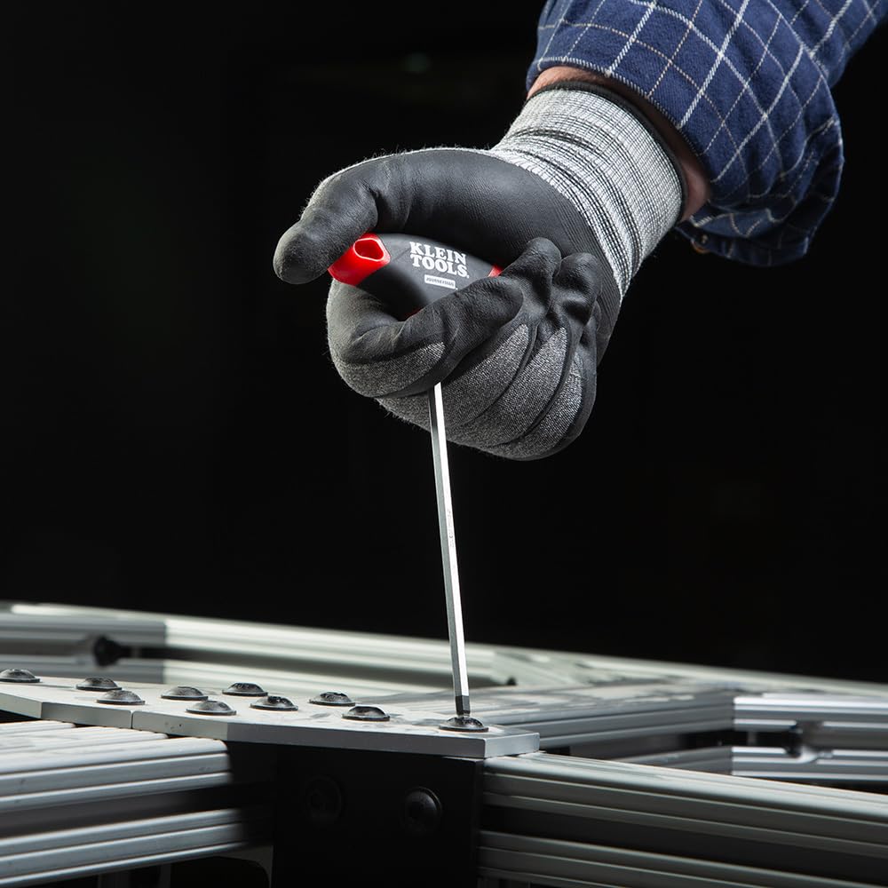 Klein Tools JTH610EB professional-grade hex keys in a compact kit.