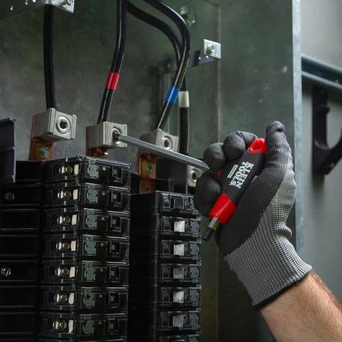 Klein Tools JTH610EB ball-end design enables access at angles.