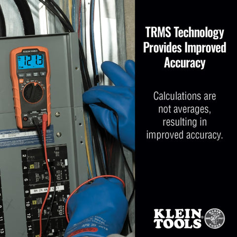 Klein Tools MM420 resistance up to 50 MΩ for fast continuity checks