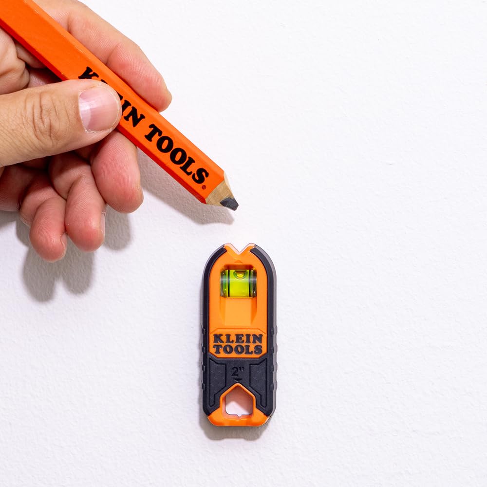 Rare-earth magnet quickly identifies metal studs and fasteners