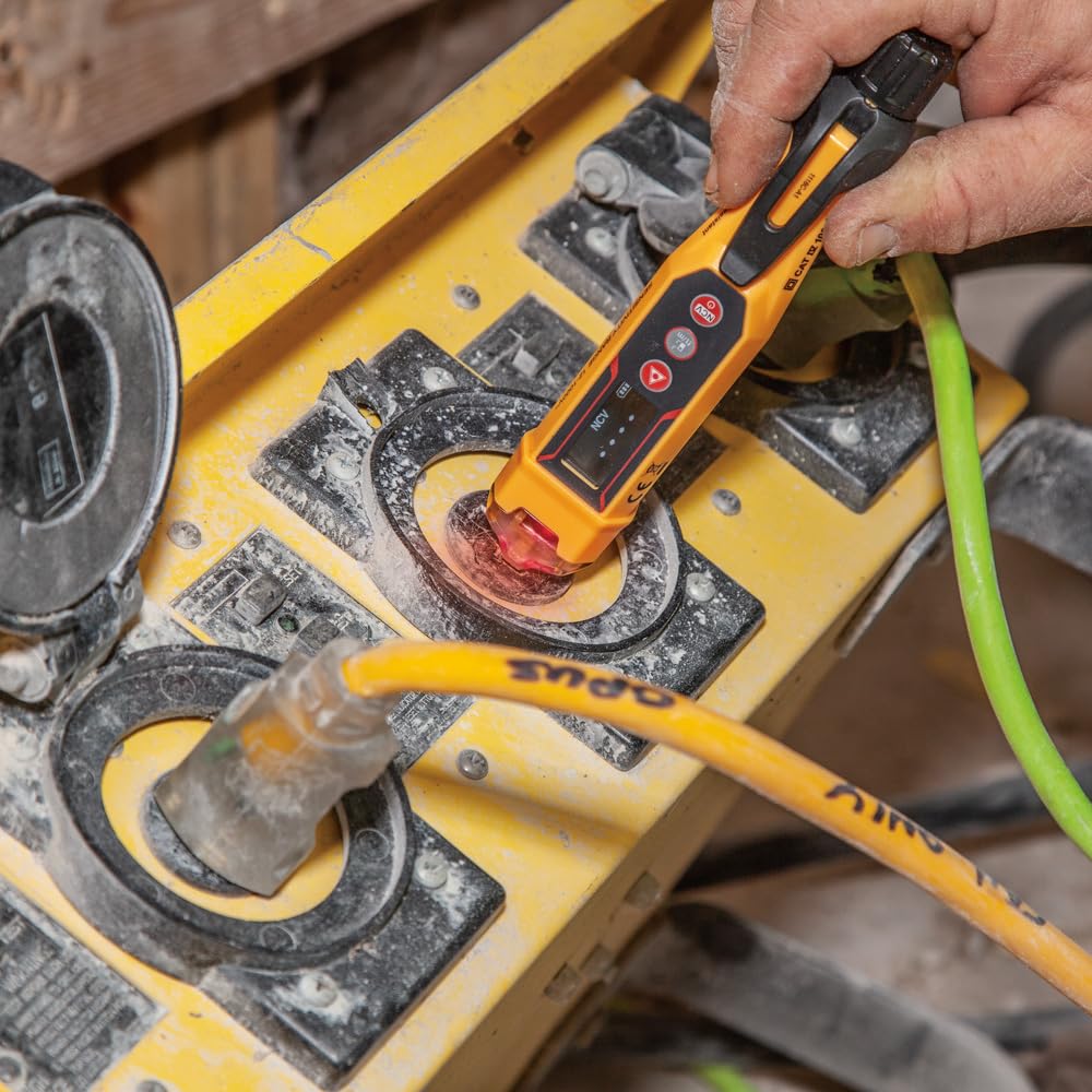 Klein Tools NCVT-6 pocket clip for quick access on site