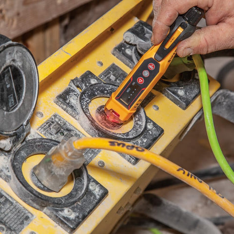 Klein Tools NCVT-6 pocket clip for quick access on site