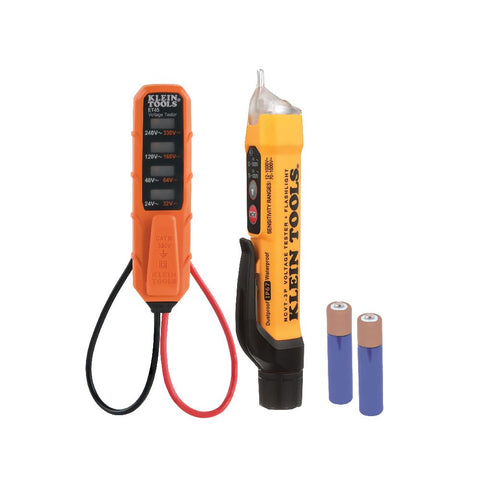 Klein Tools NCVT3PKIT front view for quick voltage checks.