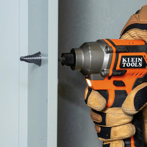 Klein Tools QRST11 laser markings indicate sizes.