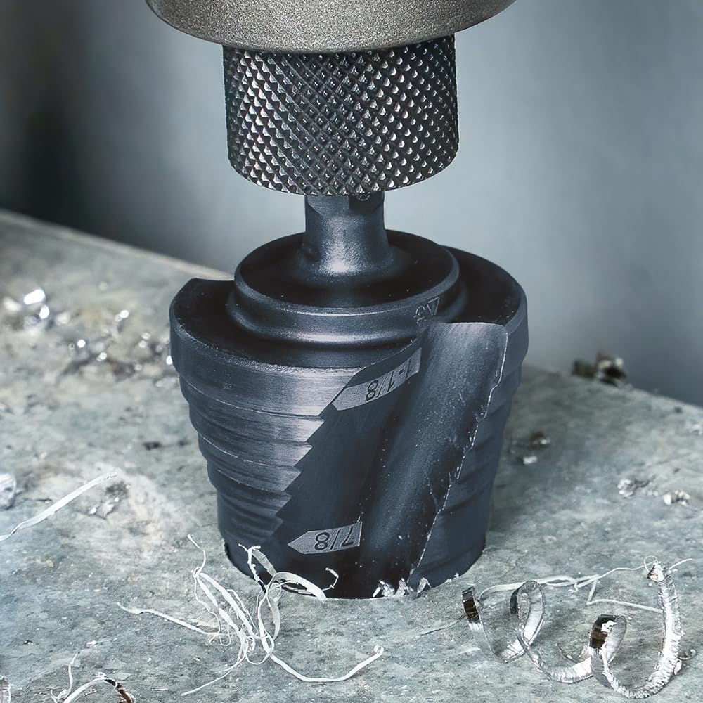 Klein Tools QRST11 compatible with steel, wood, plastic, aluminum.