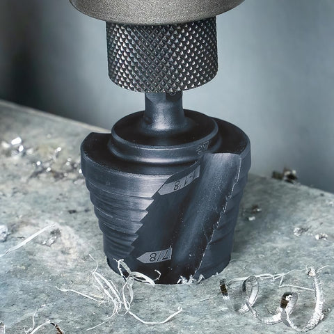 Klein Tools QRST11 compatible with steel, wood, plastic, aluminum.