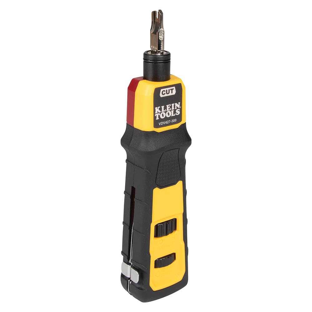 Klein Tools VDV427-300 with ergonomic cushioned handle for comfortable, extended use.