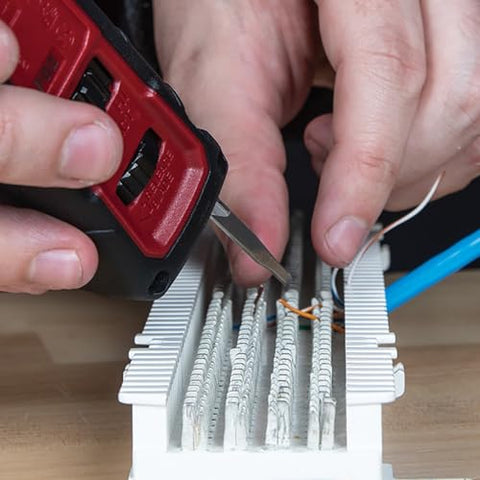 Klein Tools VDV427-300 includes pick and spudger for easy wire management.