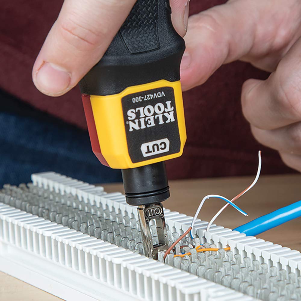 Klein Tools VDV427-300 panel 66/110 compatibility for versatile installs.