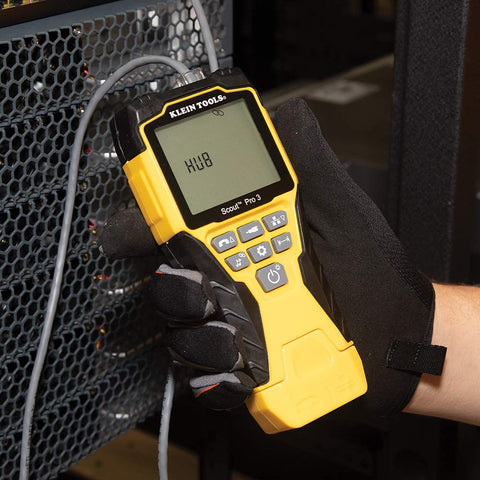 Klein Tools VDV501-851 hub blink mode for port location.
