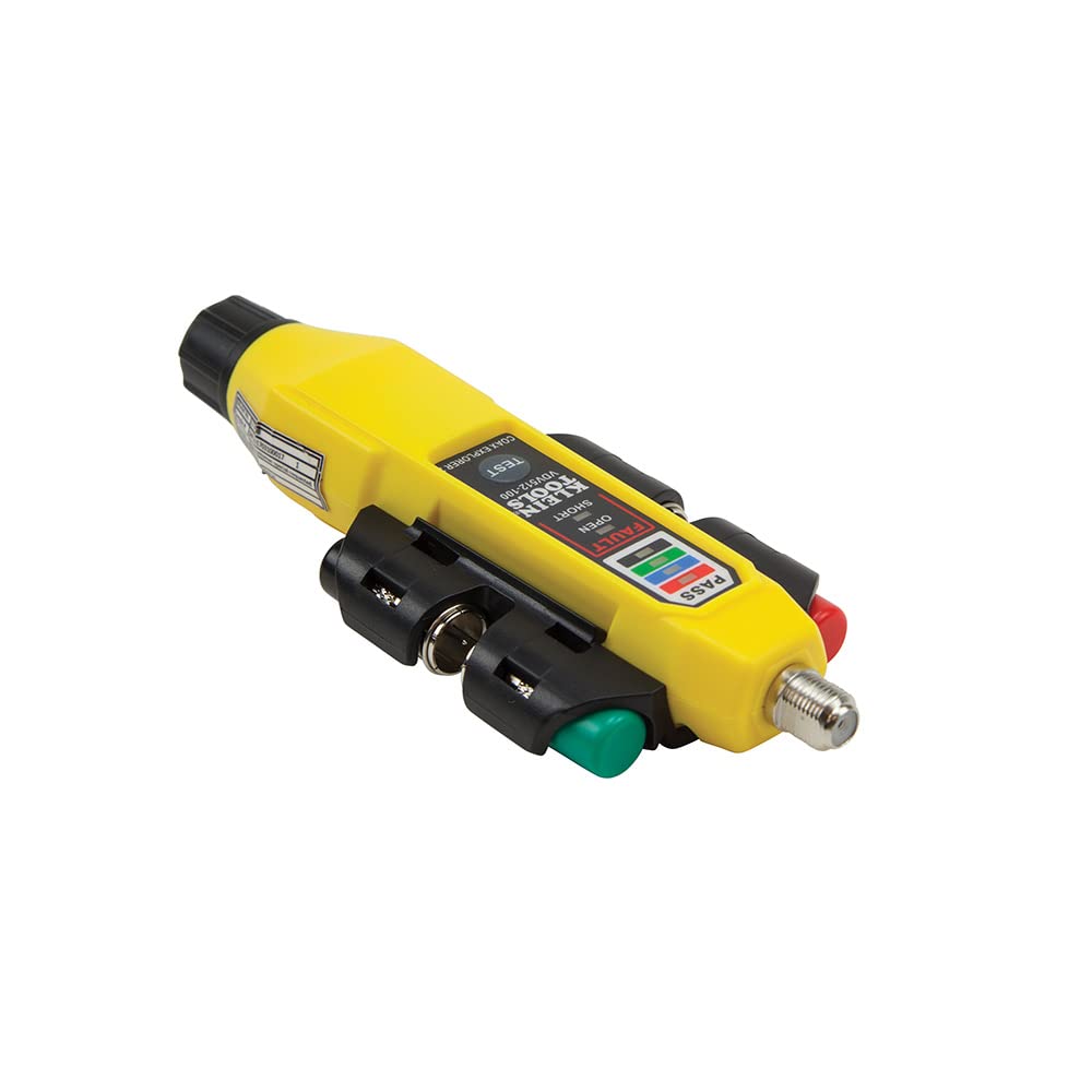 Klein Tools VDV512-101 Explorer 2 compact case fits in a tool bag pocket.