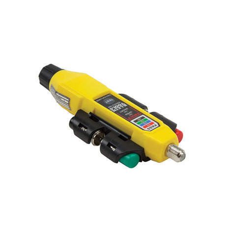 Klein Tools VDV512-101 Explorer 2 compact case fits in a tool bag pocket.