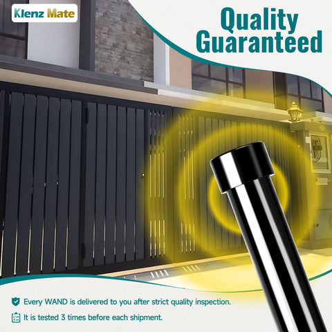 KlenzMate sensor dial enables precise sensitivity control for accurate vehicle detection.