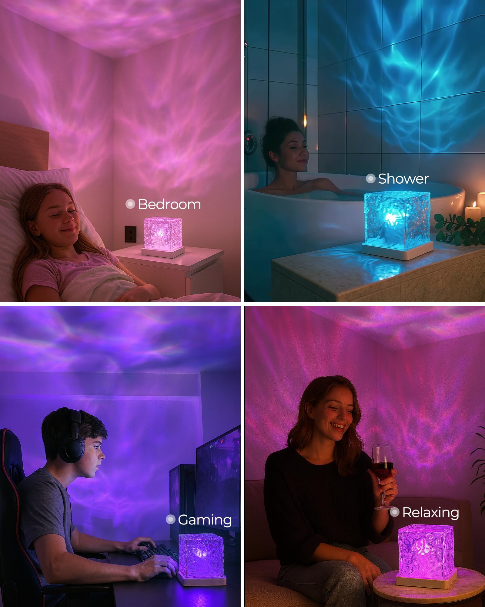 Kleqop Gift-ready bath light package for easy gifting.