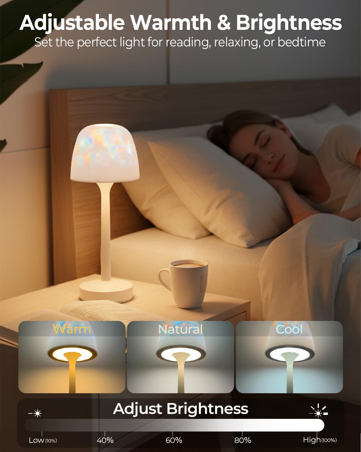 Kleqop spa shower lamp offers 16 colors for personalized mood settings