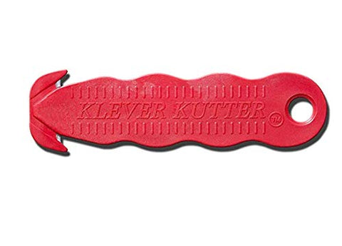 Klever Kutter one-hand operation enables quick, safe openings.