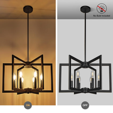 Klgxnrd dimmable-ready chandelier ideal with dimmable bulbs for mood control.