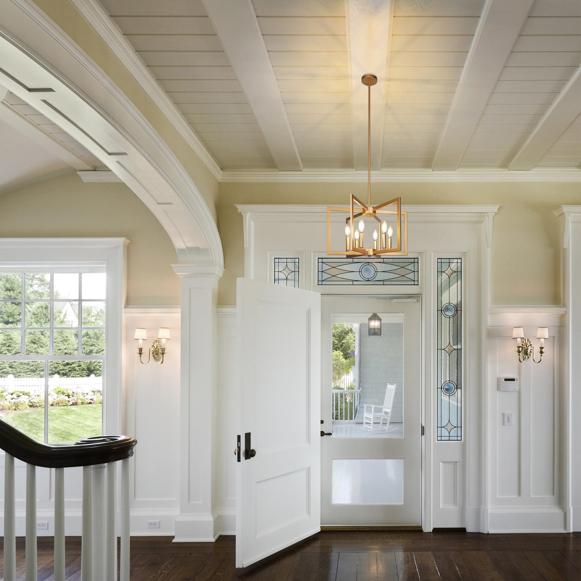 Klgxnrd dining-room over-table light brightens meals with subtle elegance