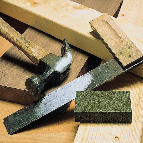 Klingspor Sandflex 3-pack eraser-style block for curved surfaces.