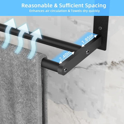 KLJKPA wall-mounted SUS304 stainless steel rack resists humidity