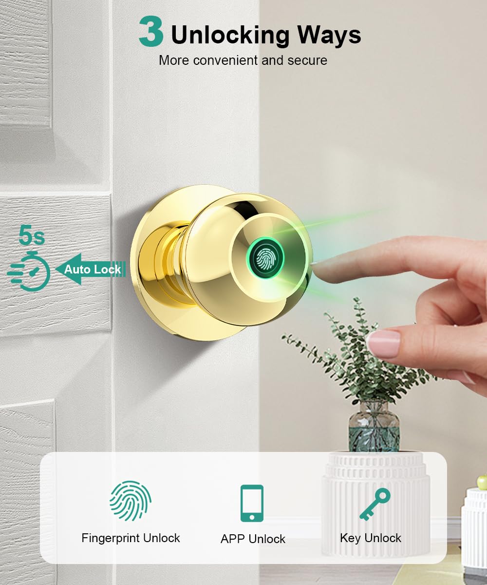 KLLOQUE fingerprint recognition in 0.1 seconds for fast entry