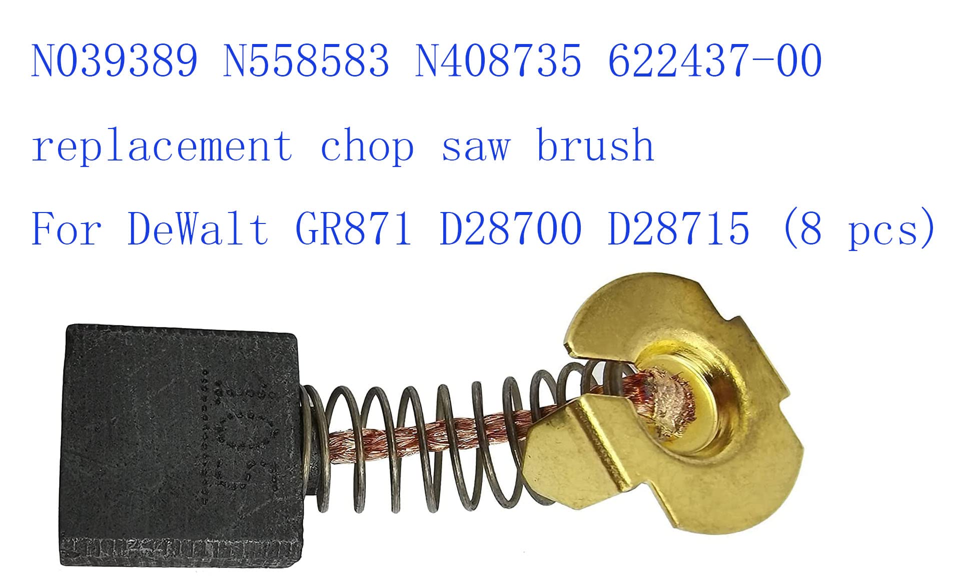 KLMHT replacement brush for DeWalt D28715 sustains steady cutting performance.