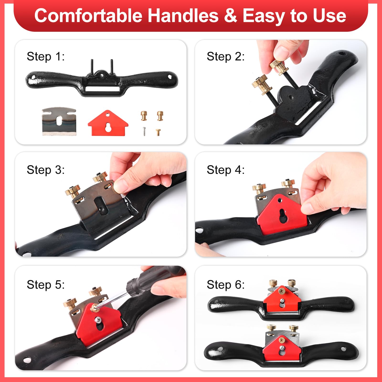 Klmnduo spokeshave blades deliver durable, sharp cuts for smooth surfaces