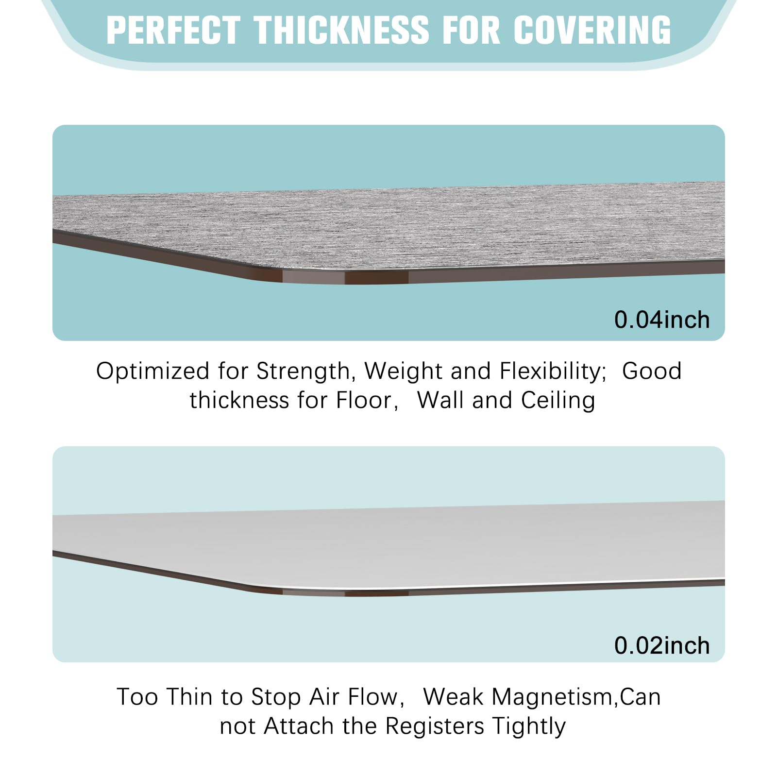 KLOLKUTTA customizable vent cover cut to fit metal vents on ceilings or floors.