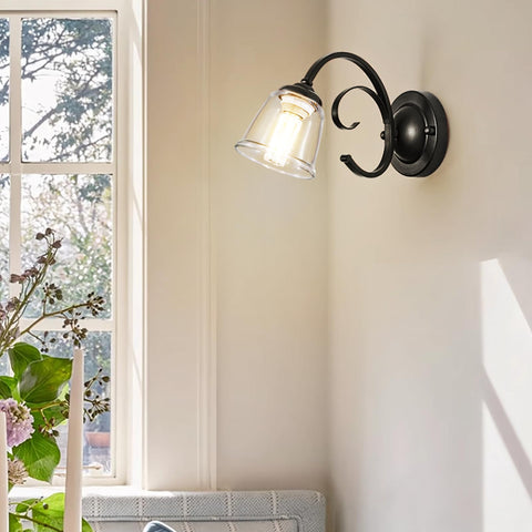 KLOSM chandelier or pendant shade with clear glass for refined lighting