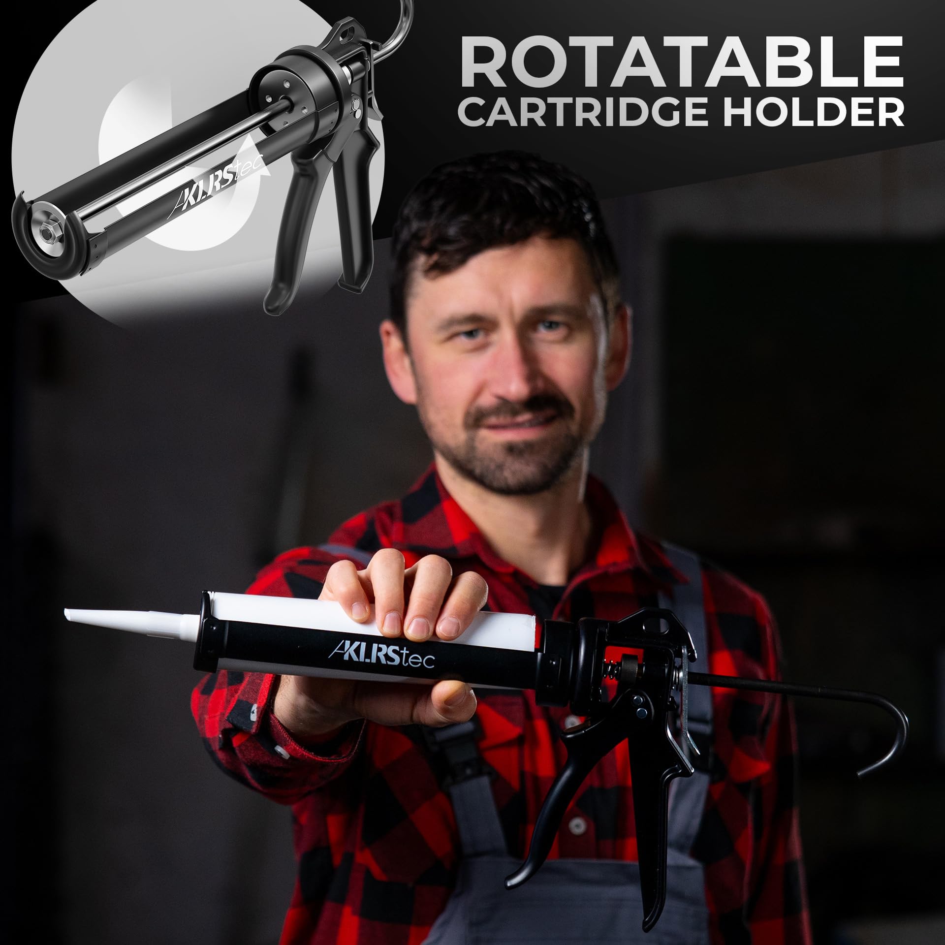 KLRS KLRStec compatible with standard 10oz 300ml cartridges for versatile use.