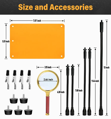 KLSKKJ Alligator clips with protective sleeves grip small pieces securely.