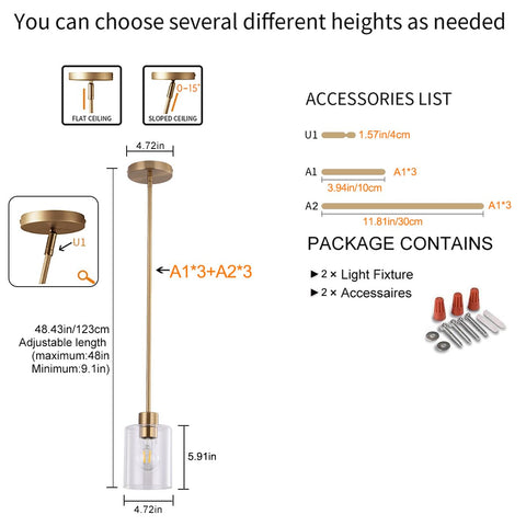 KLSS two-pack brass fixtures provide balanced lighting above sinks.