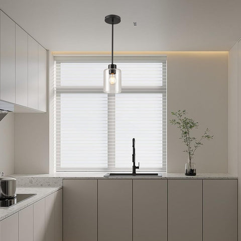 Multiple downrod lengths for KLSS pendant lights installation flexibility