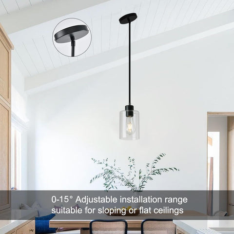 KLSS pendant uses standard E26 bulbs for easy replacement