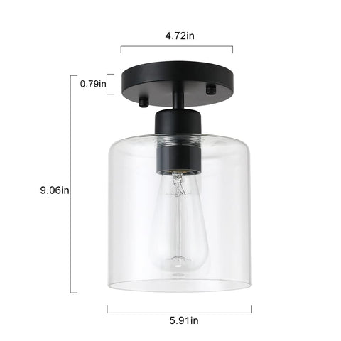KLSS E26 bulb-compatible light suitable for LEDs or incandescent