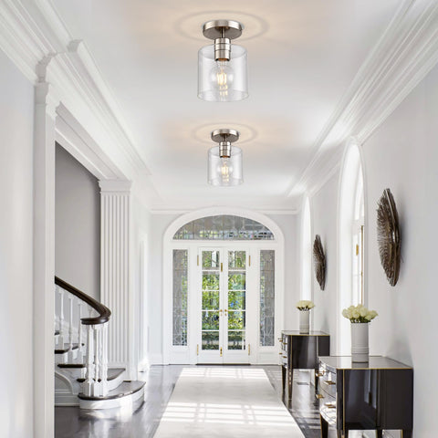 KLSS easy-install ceiling light kit for quick setup.