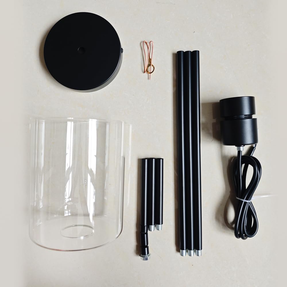 KLSS packaging shows clean rods and shade for easy installation